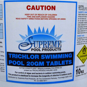Supreme Tri Chlor Mini Tabs 10kg