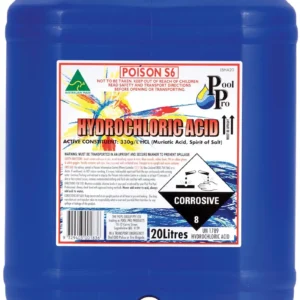 Pool Pro Hydrochloric Acid 20L Drum