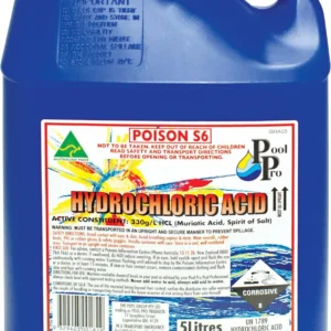 Pool Pro Hydrochloric Acid 5L (box of 4)